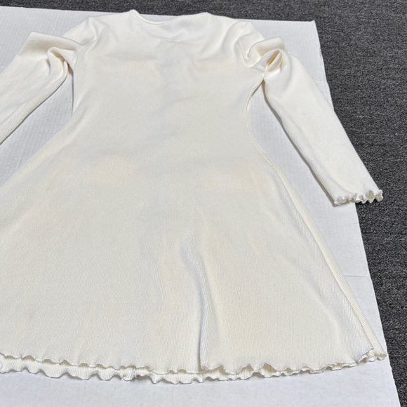 SHEIN Cream Ribbed Knit Top - Picture 10 of 11
